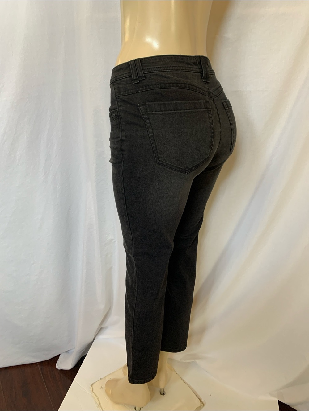 DEMOCRACY Women's Vintage Black Wash Size 6 High-Rise Skinny Jeans NWOT - Picture 7 of 8